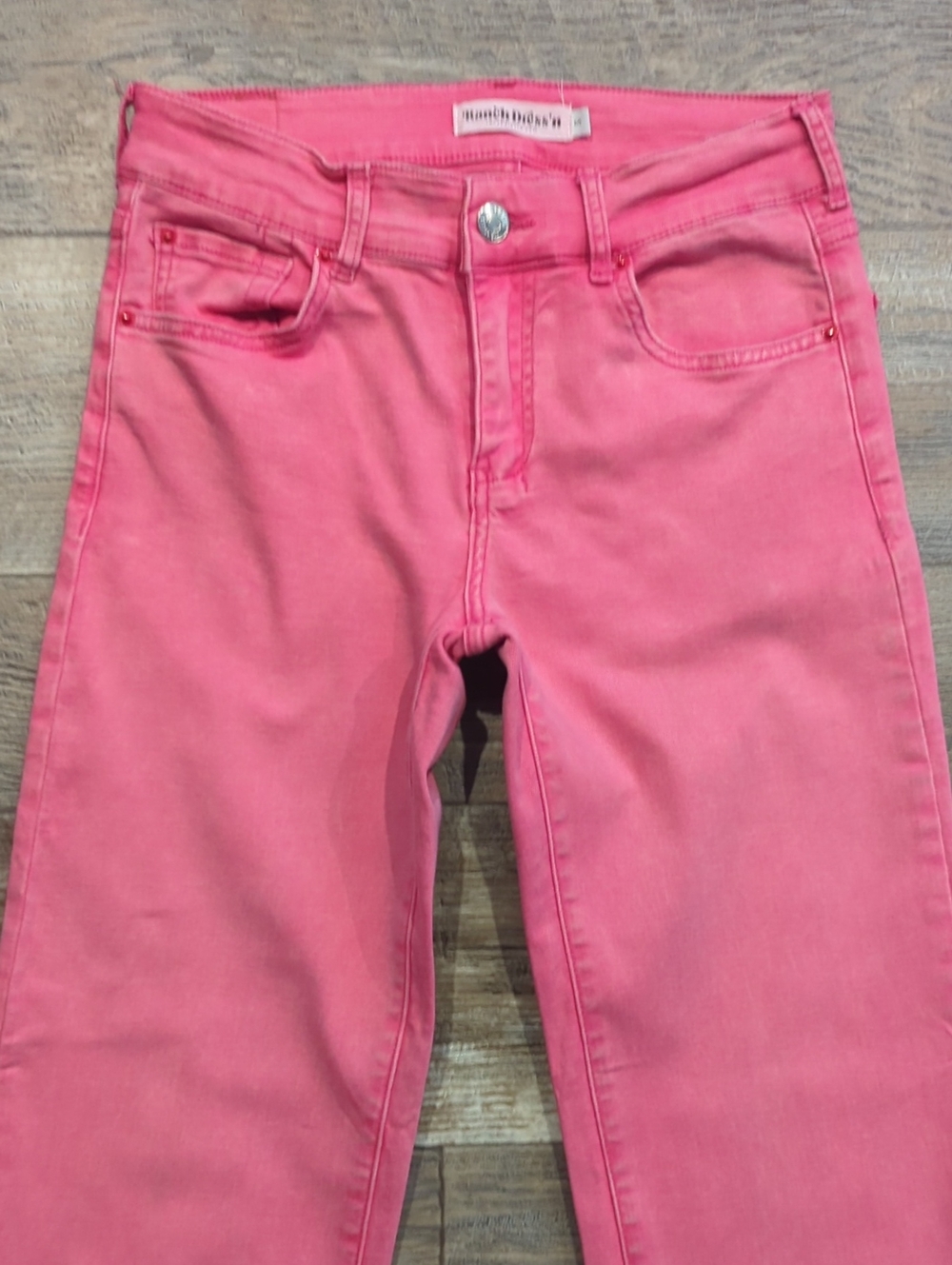 RANCH DRESS'N Fallon Taylor Signature "Retro Pink" washed trouser jeans S (2-4) - Picture 4 of 16